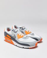 DS 2024 Nike Air Max 90 'Summit White/Safety Orange/Dark Smoke Grey/Smoke Grey' Trainers - UK11
