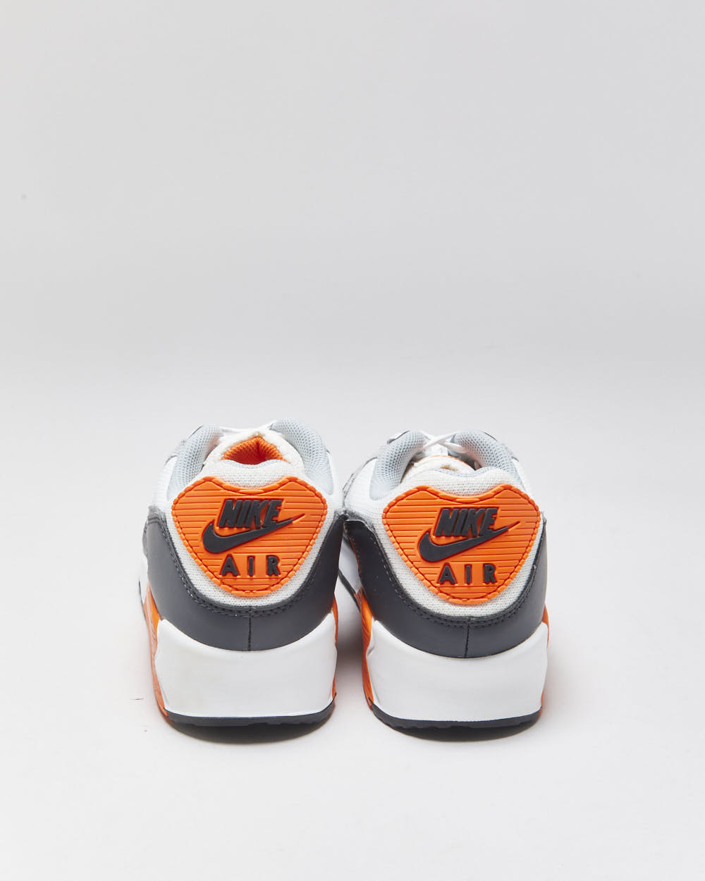 DS 2024 Nike Air Max 90 'Summit White/Safety Orange/Dark Smoke Grey/Smoke Grey' Trainers - UK11