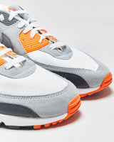 DS 2024 Nike Air Max 90 'Summit White/Safety Orange/Dark Smoke Grey/Smoke Grey' Trainers - UK11