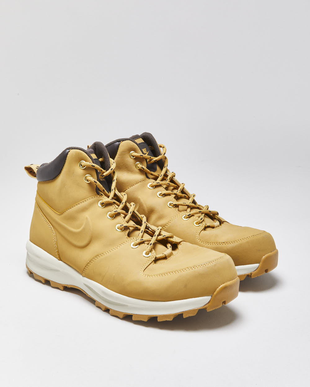 DS 2019 Nike Manoa Leather Haystack 'Velvet Brown' Lace-Up Boots - UK10