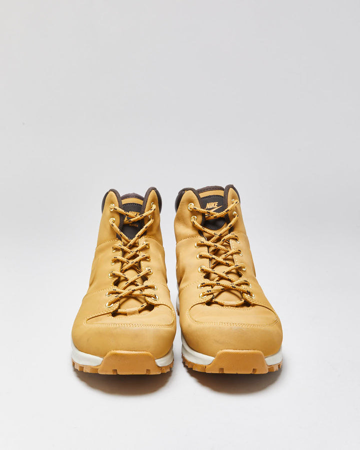 DS 2019 Nike Manoa Leather Haystack 'Velvet Brown' Lace-Up Boots - UK10