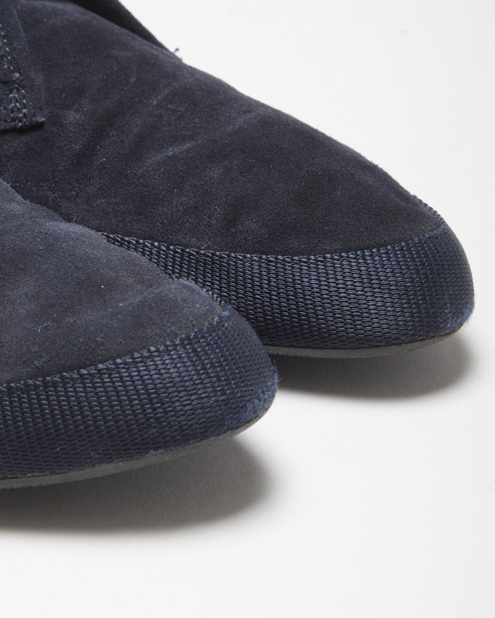 Vintage Prada Sport Midnight Navy Suede Luna Rossa Lightweight Chukka Boots - UK7