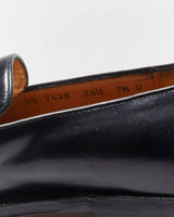 Vintage Y2K 00s Salvatore Ferragamo Leather Square Toe Horesbit Loafers - UK6.5
