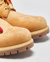 DSWT Timberland Wheat Nubuck 6" Premium Fur Warm Lined Ankle Boots - UK8