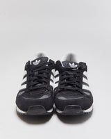 2018 Adidas Originals Black Suede ZX750 Trainers - UK10
