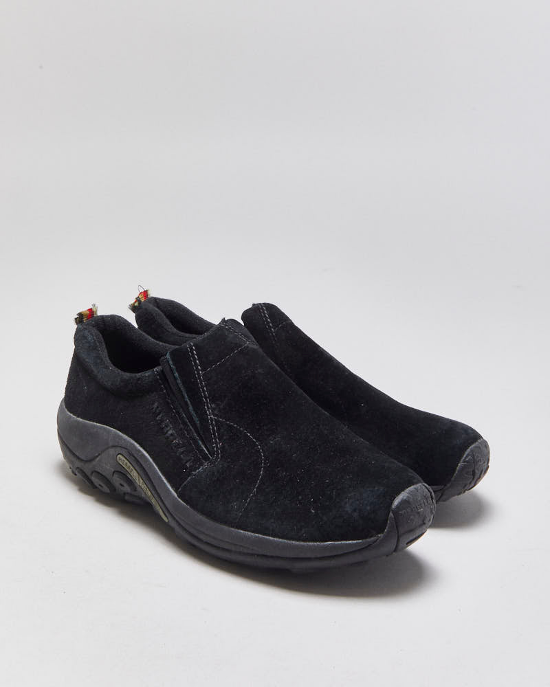 Merrell Jungle Moc Midnight Suede Ortholite Slip On Trainers - UK9.5