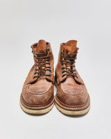 2012 Red Wing Classic 1907 Union Made In USA Copper Rough &amp; Tough Leather Moc Toe Ankle Boots - UK6