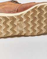 2012 Red Wing Classic 1907 Union Made In USA Copper Rough &amp; Tough Leather Moc Toe Ankle Boots - UK6