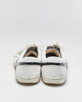 Versace Collection V900 Leather Lace-Up Low Profile Trainers - UK10