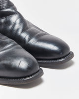 Vintage R.M. Williams Comfort Craftsman Black Leather Chelsea Boots - UK10