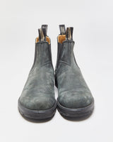 Blundstone 587 Rustic Black Tasmanian Leather Chelsea Work Boots - UK7