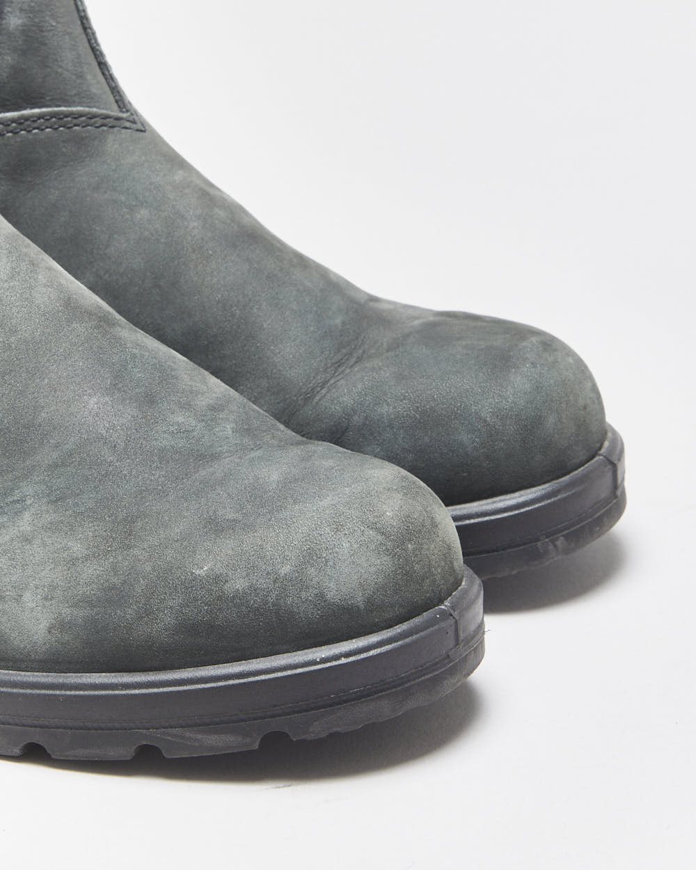Blundstone 587 Rustic Black Tasmanian Leather Chelsea Work Boots - UK7