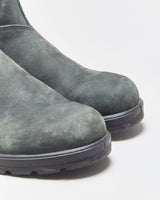 Blundstone 587 Rustic Black Tasmanian Leather Chelsea Work Boots - UK7