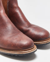 Viberg Service Dublin Brown Leather Goodyear Welted Made In Canada Chelsea Boots - UK7.5