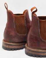 Viberg Service Dublin Brown Leather Goodyear Welted Made In Canada Chelsea Boots - UK7.5