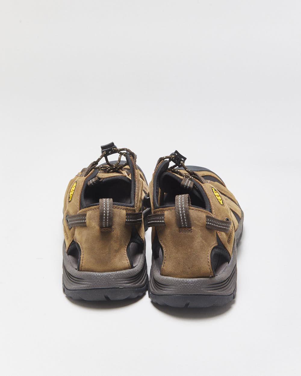 DS KEEN Targhee III Bison Brown Leather Waterproof Hiking Sandals - UK9