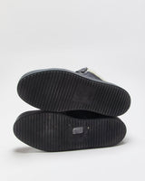 Guiseppe Zanotti Charcoal Wool Shearling High Top Coby Trainers - UK8