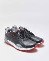 2021 Nike Air Jordan ADG 3 Bred 'Black Fire/Cement Grey' Golf Shoes - UK9