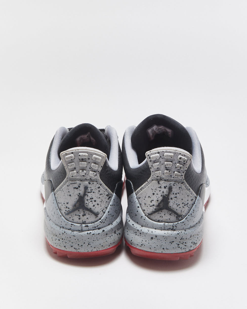2021 Nike Air Jordan ADG 3 Bred 'Black Fire/Cement Grey' Golf Shoes - UK9