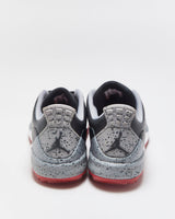2021 Nike Air Jordan ADG 3 Bred 'Black Fire/Cement Grey' Golf Shoes - UK9
