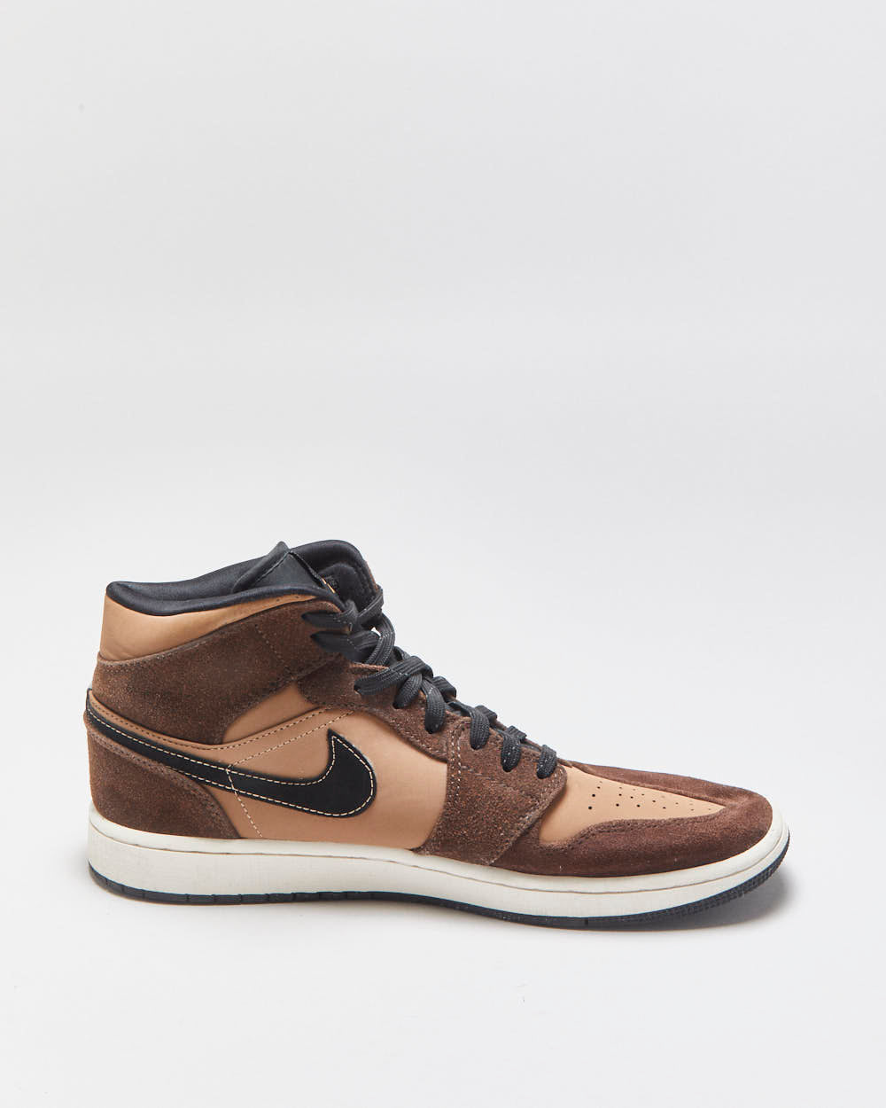 2023 Nike Air Jordan 1 Mid SE 'Dark Chocolate/Mocha' Trainers - UK10