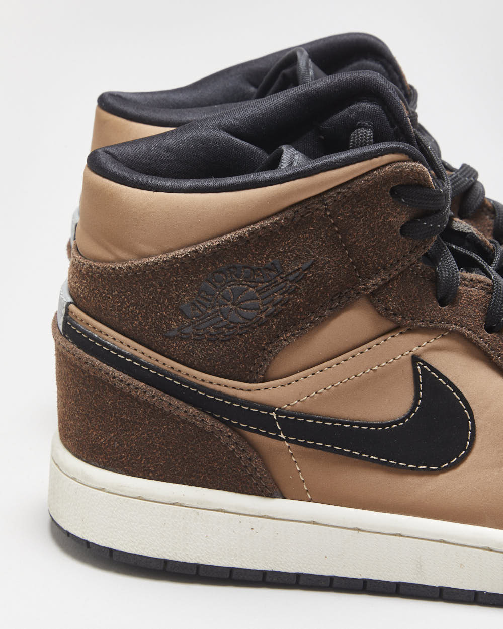 2023 Nike Air Jordan 1 Mid SE 'Dark Chocolate/Mocha' Trainers - UK10