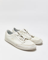 Lacoste Pale Sage Calfskin Leather Low-Top 'Seefeld' Trainers - UK9