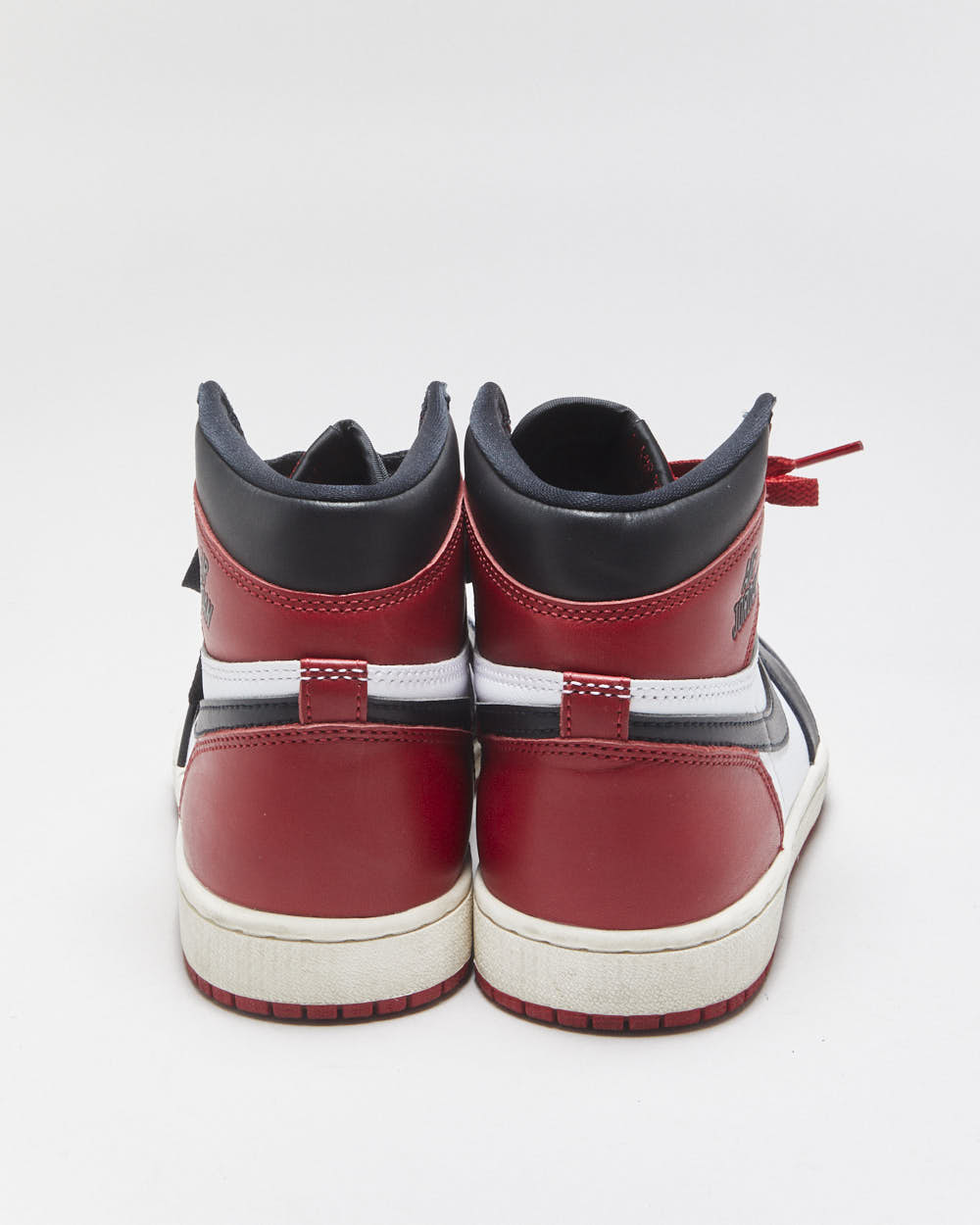 2024 Nike Air Jordan 1 Retro High OG 'Black Toe' Reimagined' Trainers - UK7