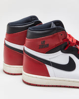 2024 Nike Air Jordan 1 Retro High OG 'Black Toe' Reimagined' Trainers - UK7
