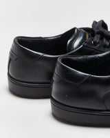 Saint Laurent SL/01 Black Leather Low-Top Trainers - UK9.5