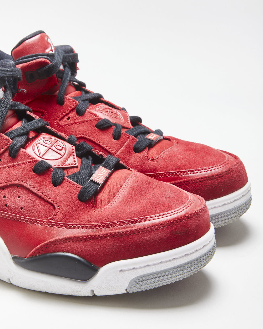 2017 Nike Air Jordan Son Of Mars Low 'Gym Red' Suede Trainers - UK7.5