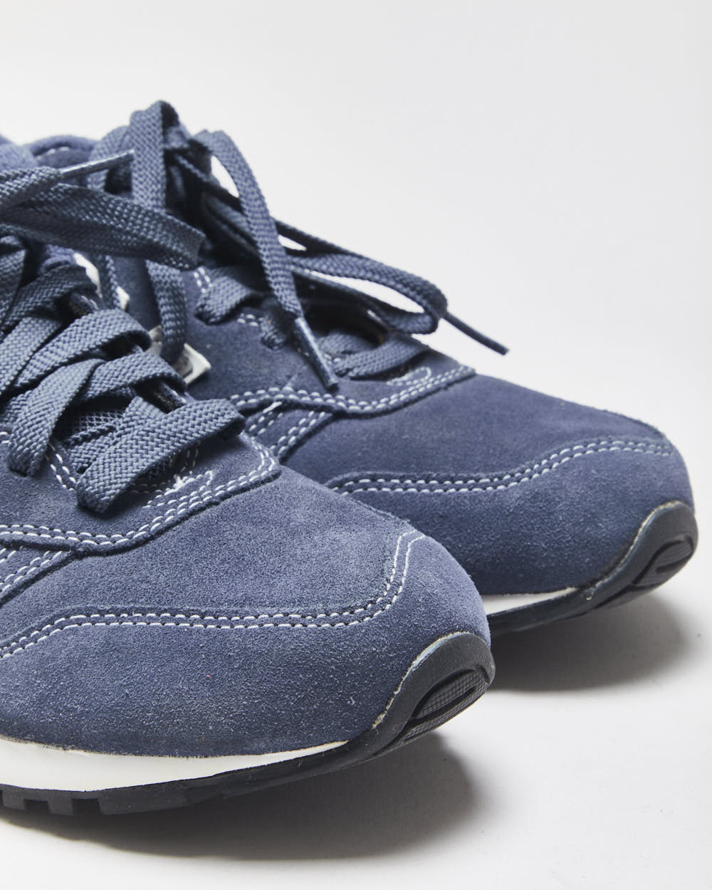 DS New Balance 565 Navy Suede 3M Trainers - UK8