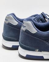 DS New Balance 565 Navy Suede 3M Trainers - UK8