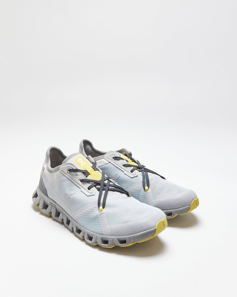 ON Cloud X AD Ice/Ultra Marine Running Trainers - UK8