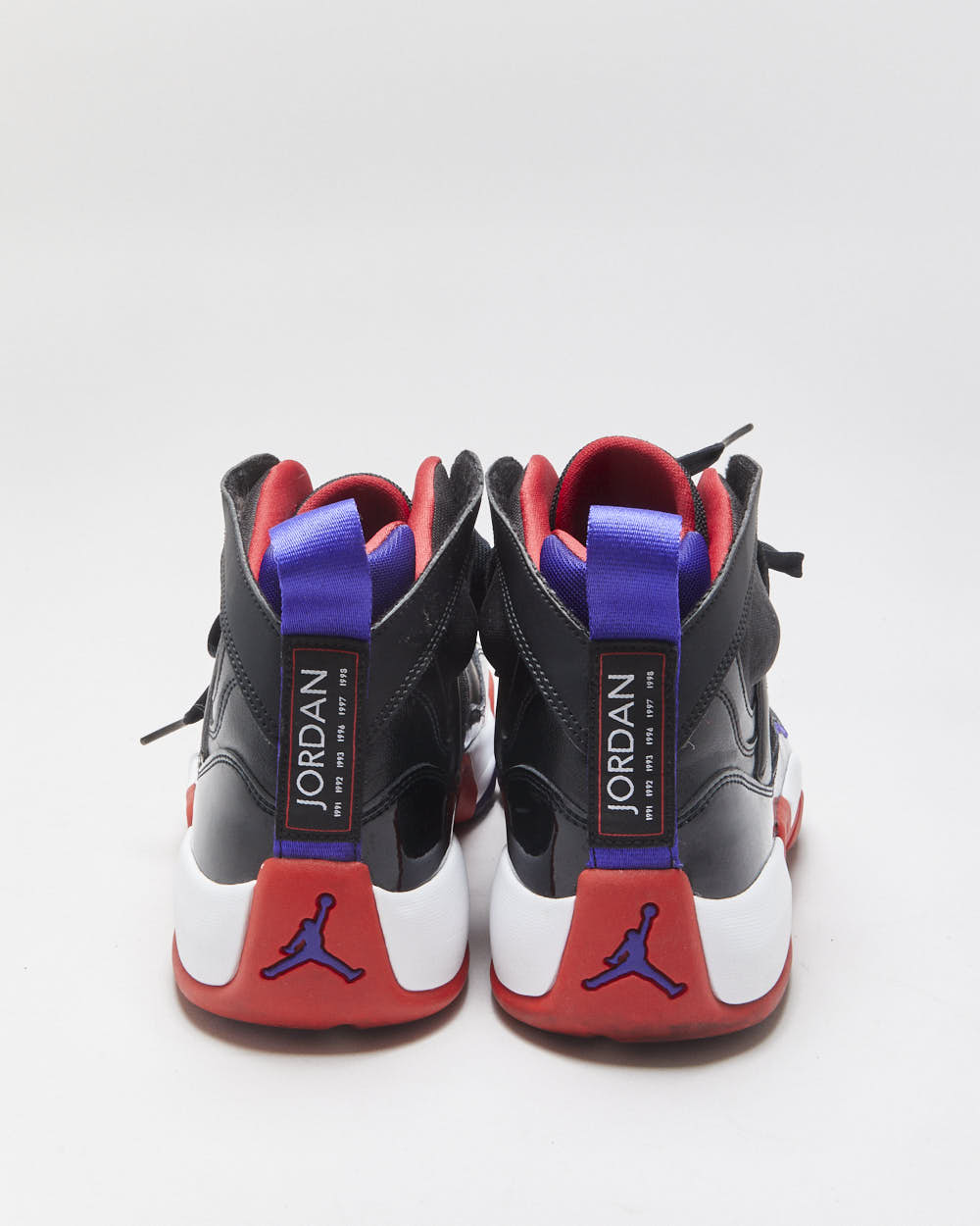 2022 Nike Air Jordan Jumpman Bred 'Two Trey Raptors' Trainers - UK9