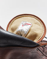 Red Wing Sawmill 2927 Made In USA Briar Oil Slick Leather Vibram 6" Moc Toe Ankle Boots - UK8.5