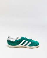 Adidas Gazelle Dark Green/Off White Suede Trainers - UK10.5