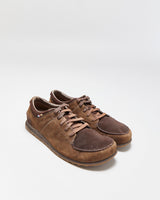 Vintage Y2K 00s The North Face Brown Suede Canvas Low Top Hayden Shoes - UK10