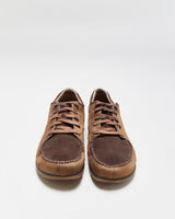 Vintage Y2K 00s The North Face Brown Suede Canvas Low Top Hayden Shoes - UK10