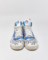 Adidas Rivalry x Keith Karing Embroidered 'Pop Art' Hi-Top Trainers - UK10.5