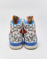 Adidas Rivalry x Keith Karing Embroidered 'Pop Art' Hi-Top Trainers - UK10.5
