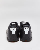 DS BMW M Motorsport x Puma A3ROCAT Black/White Leather Track Trainers - UK12