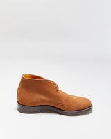 DS Vintage Grenson Tan Suede Made In England Chukka Boots - UK7