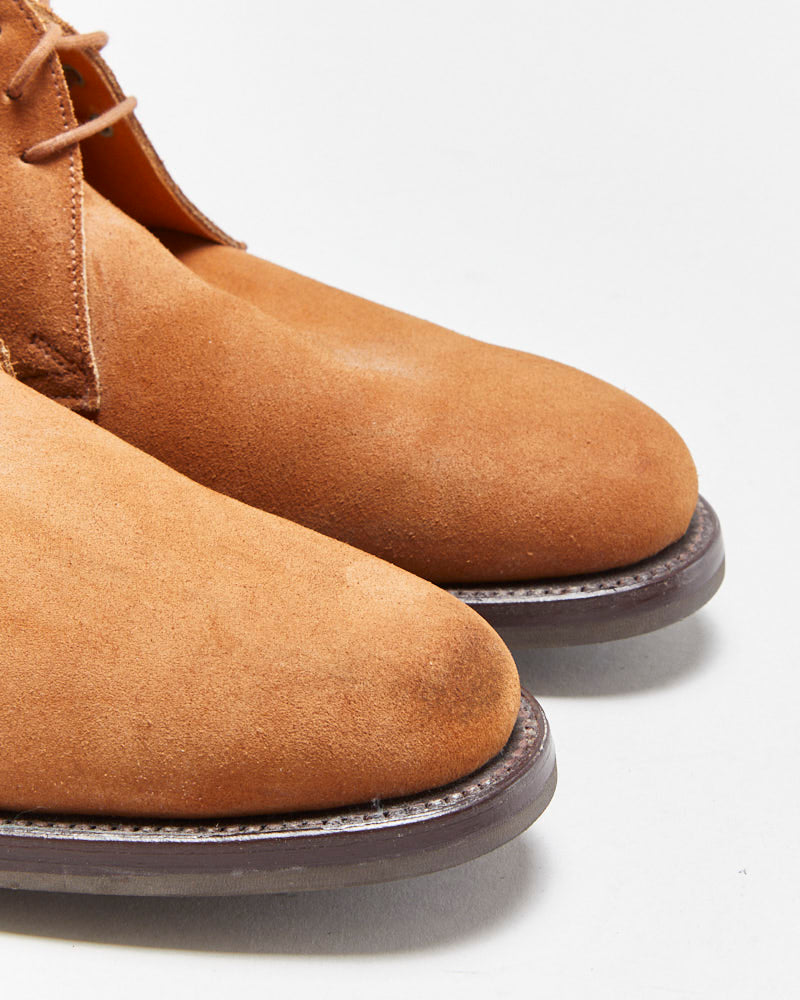 DS Vintage Grenson Tan Suede Made In England Chukka Boots - UK7