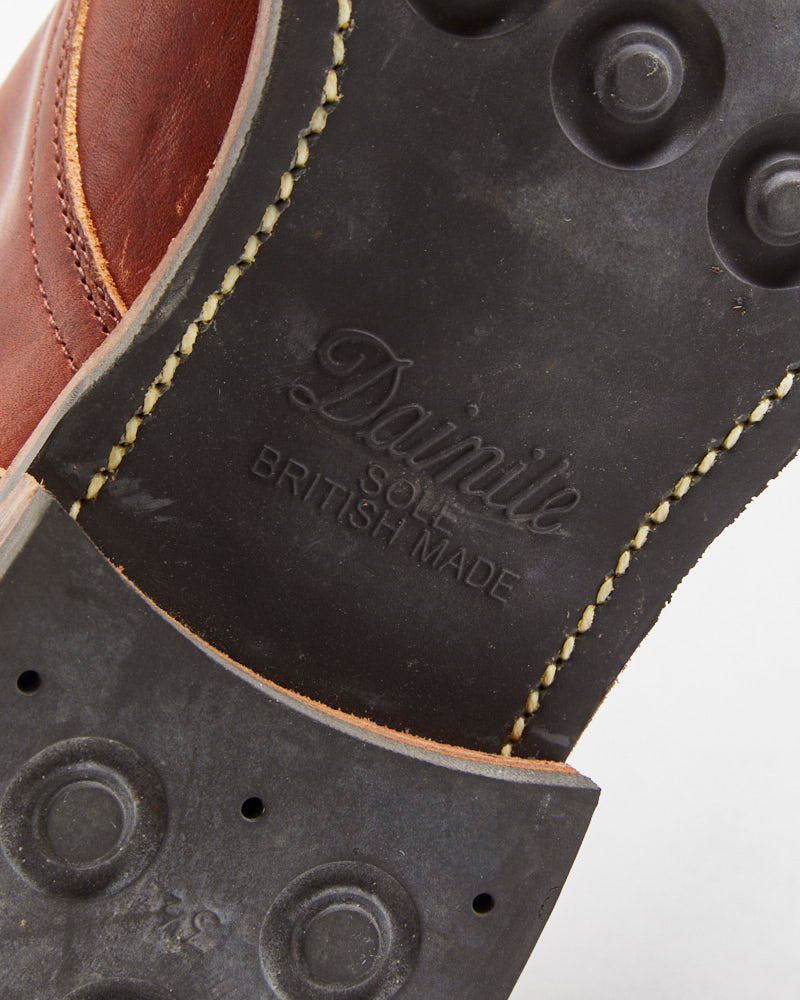 Viberg 1035 Service Tuscanello Olmo Chestnut Made In Canada Work Boots - UK10