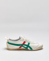 Onitsuka Tigers Mexico 66 Birch Kale/Red/Gold Trainers - UK9