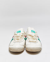 Onitsuka Tigers Mexico 66 Birch Kale/Red/Gold Trainers - UK9