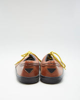 00s Prada Brown Leather Shoes - Mens UK 9