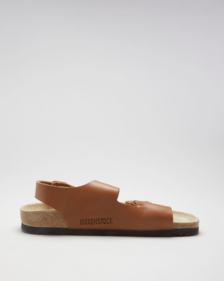 Brown 3 Strap Birkenstock Sandals - UK 8