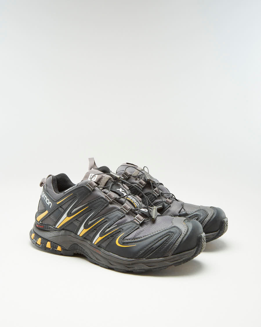 Salomon 3D Chassis Black Trainers - Mens UK 7.5